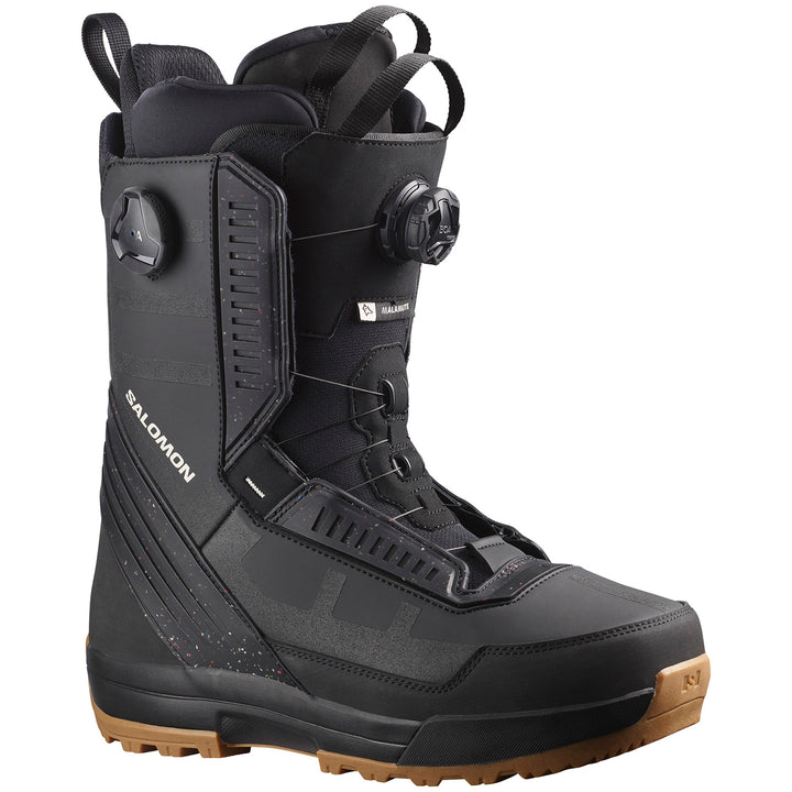 Salomon Malamute Dual Boa Snowboard Boots Black