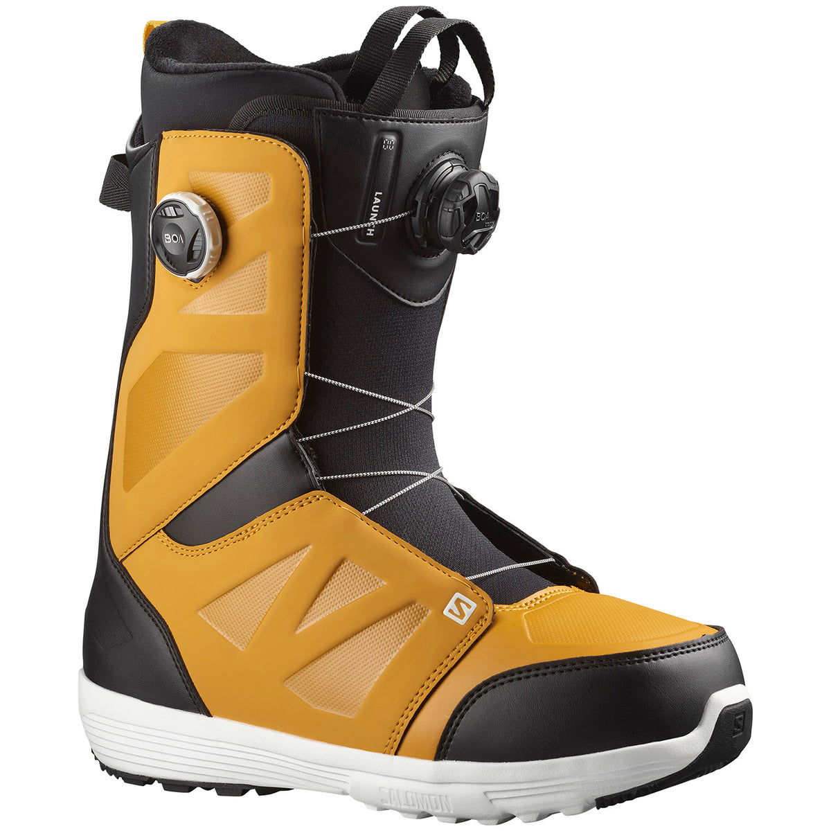Salomon Launch Boa SJ Snowboard Boots 2023 Golden Yellow