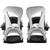 Salomon Hologram Snowboard Bindings 2023 White