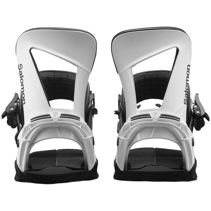 Salomon Hologram Snowboard Bindings 2023 White