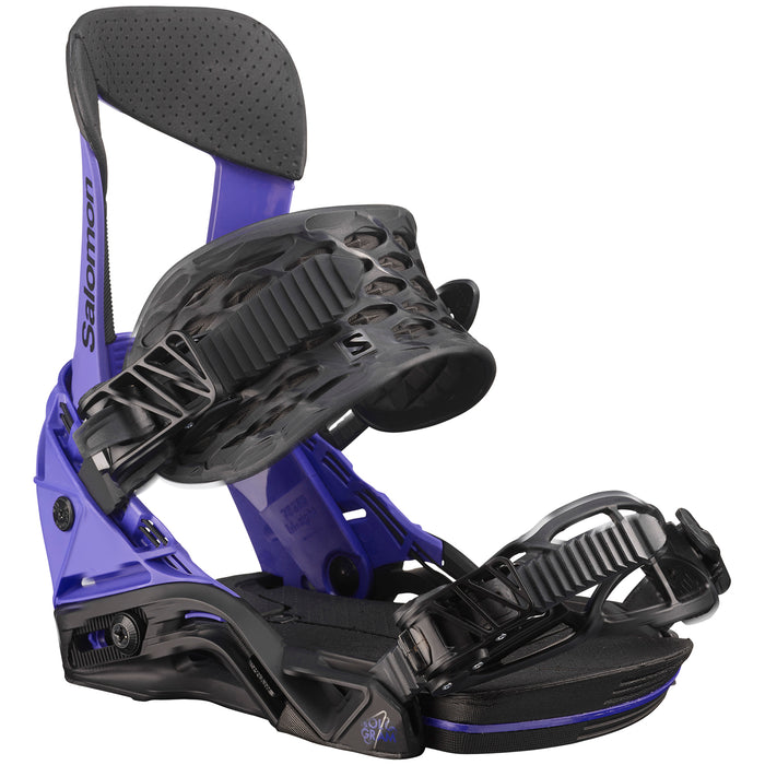 Salomon Hologram Snowboard Bindings 2023 Purple