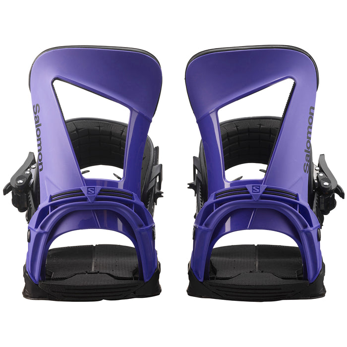 Salomon Hologram Snowboard Bindings 2023 Purple