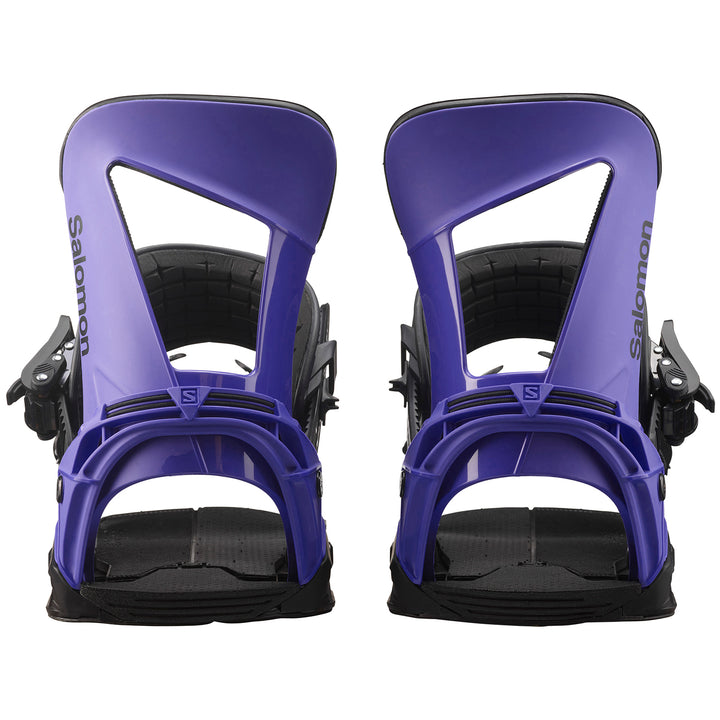 Salomon Hologram Snowboard Bindings 2023 Purple