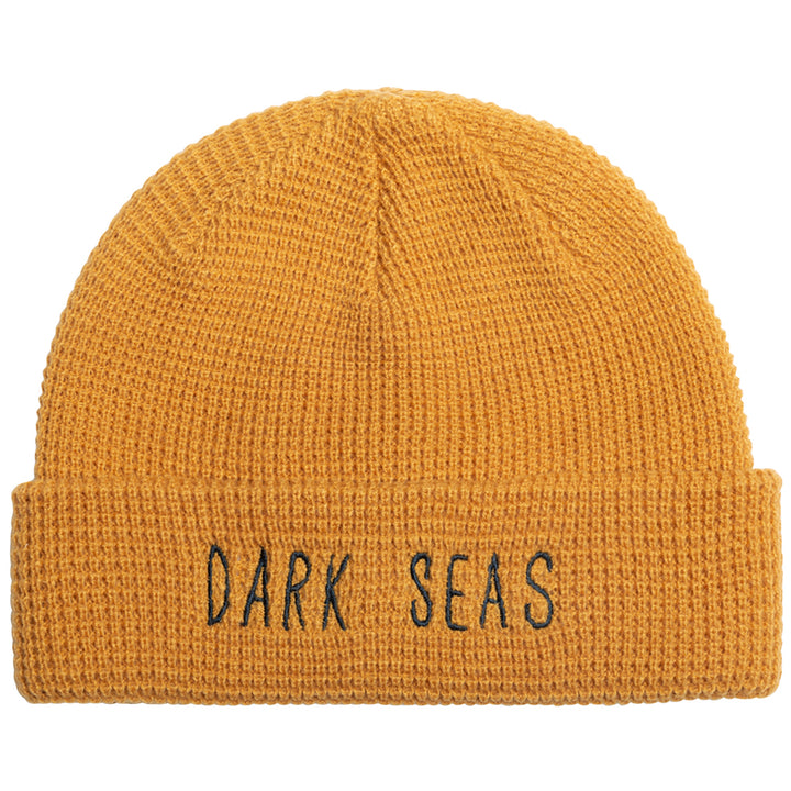 Dark Seas Presidio Beanie Gold