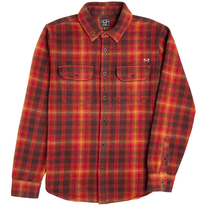 Dark Seas Lupin Jacket - Men's Brown/Red