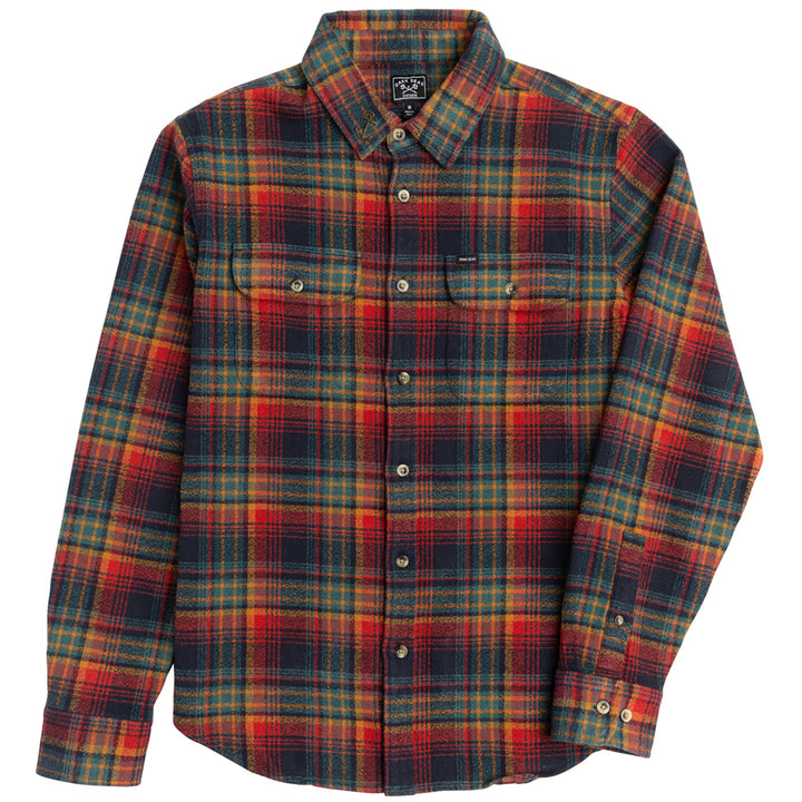 Dark Seas Golden Long-Sleeve Shirt - Men's Dark Navy