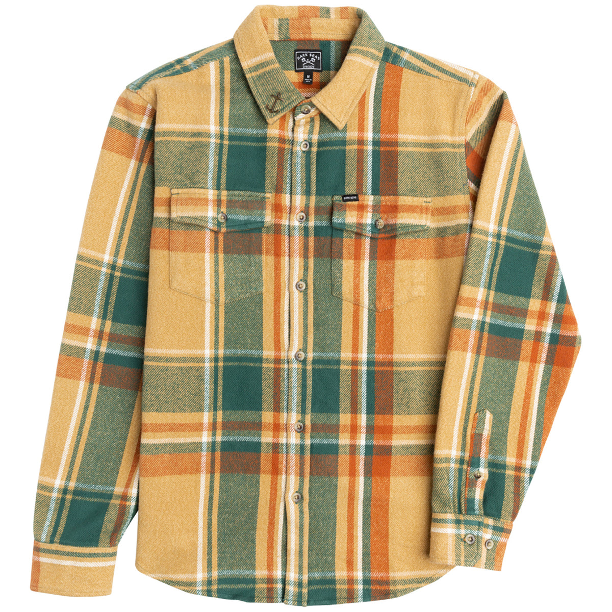 Dark Seas Gold Rush Long-Sleeve Shirt - Men's Khaki