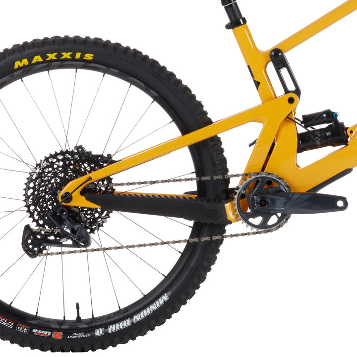 Santa Cruz Bicycles 5010 C S Complete Mountain Bike 2022 Golden Yellow