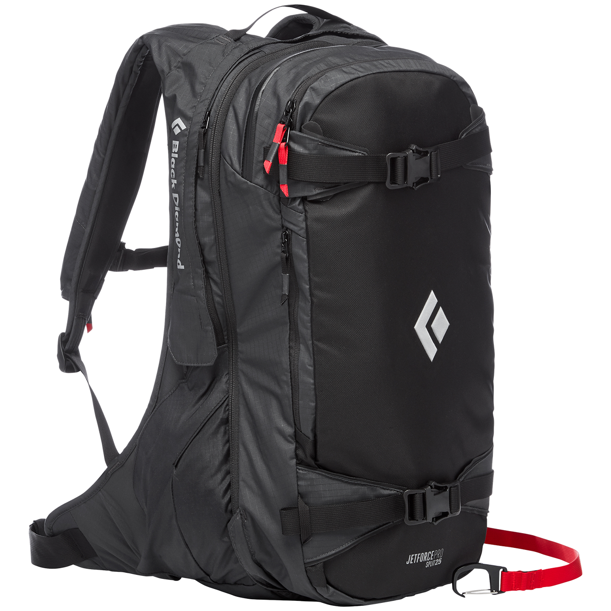 Black Diamond JetForce Pro Split 25L Airbag Backpack Black