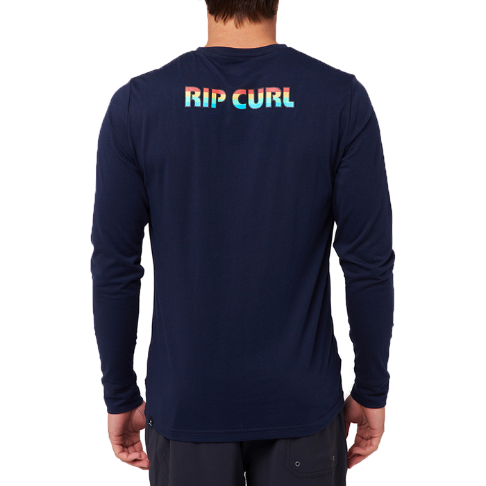 Rip Curl Icons Of Surf Long Sleeve UV Rashguard Navy