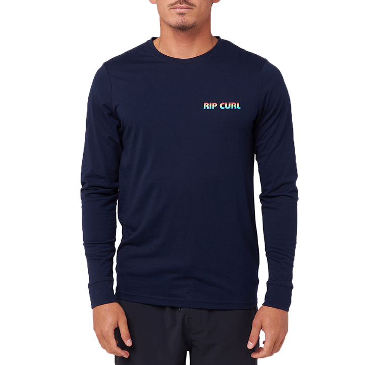 Rip Curl Icons Of Surf Long Sleeve UV Rashguard Navy
