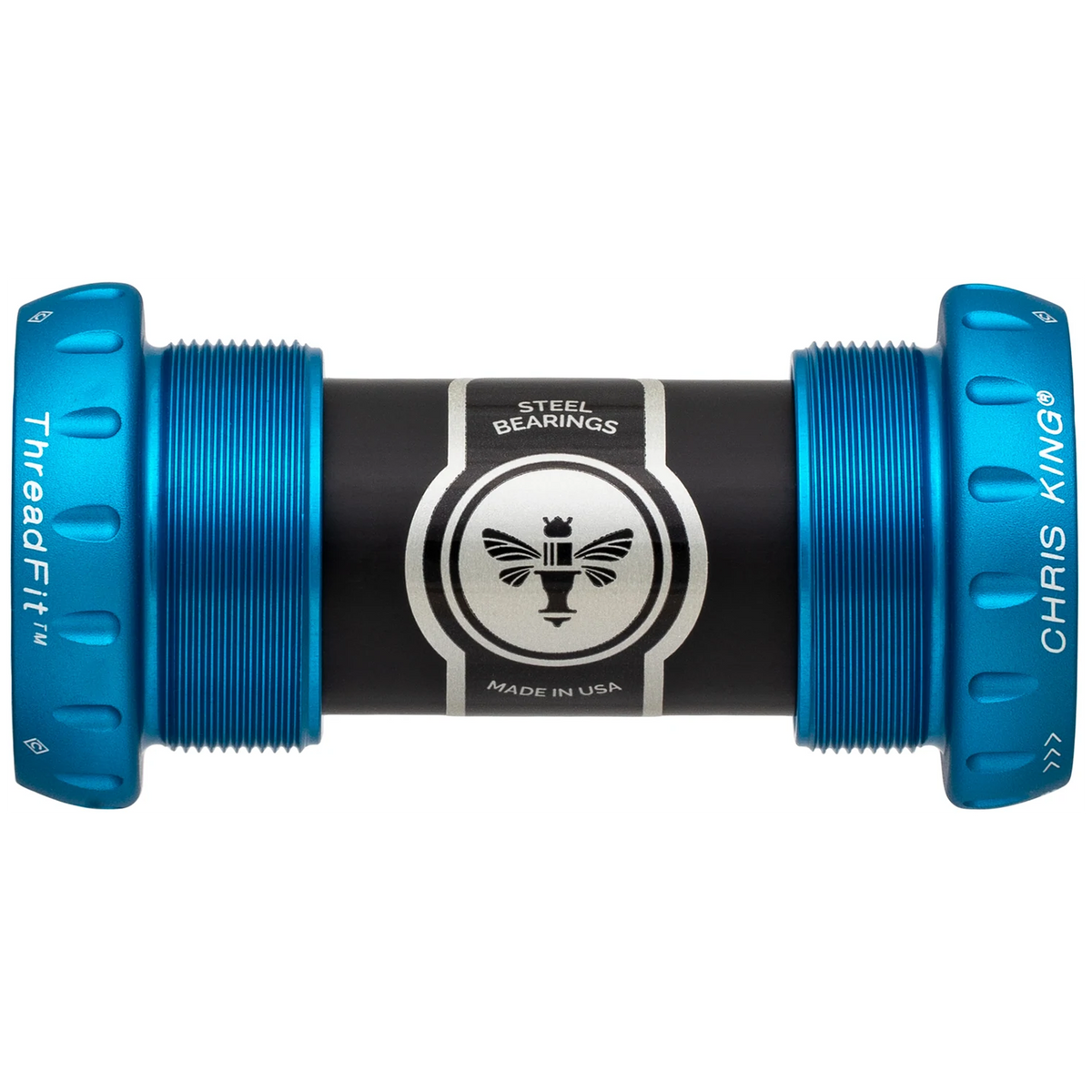 Chris King ThreadFit 24 Bottom Bracket Matte Turquoise