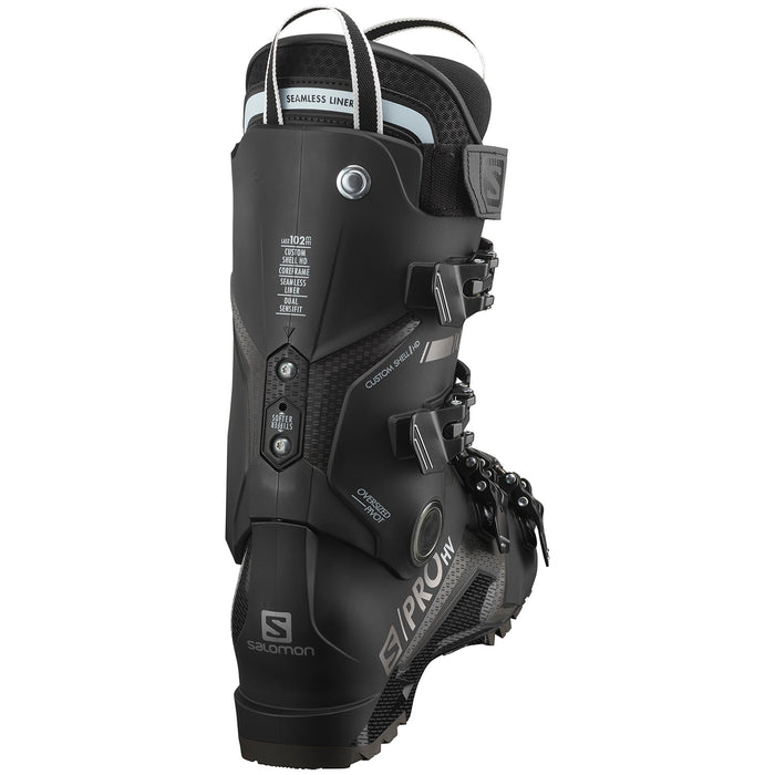 Salomon S/Pro HV 100 Ski Boots 2023 Black/Belluga/Grey