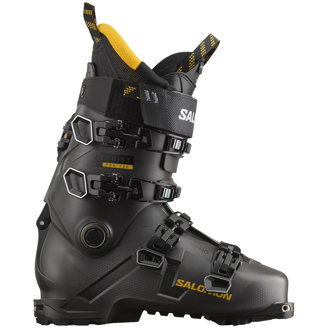 salomon all track pro 120 ski boots 2023 S/Pro GW Salomons Articulated Sensifit design Salomon Shift Pro 120 Alpine