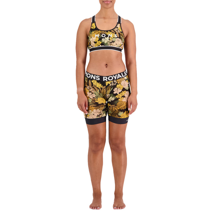 MONS ROYALE Enduro Bike Liner Shorts - Women's Floral Camo