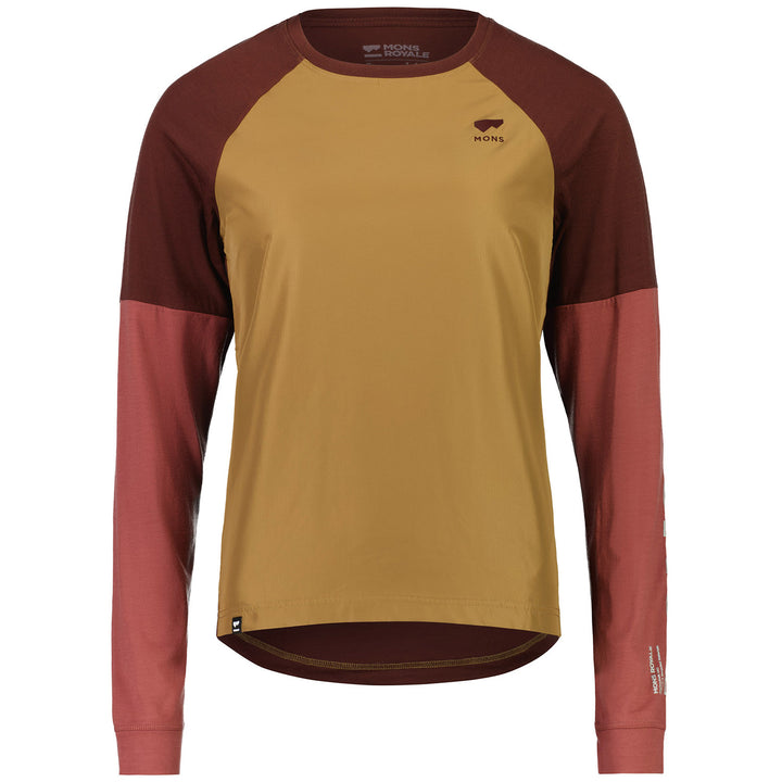 MONS ROYALE Tarn Wind Jersey - Women's Slow Bake