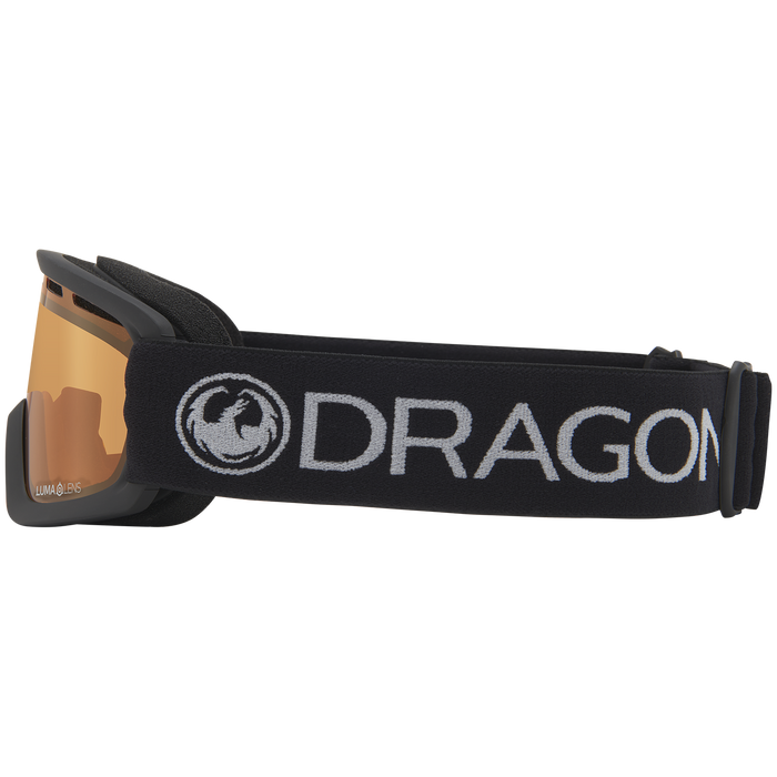 Dragon Lil D Goggles - Kids' Charcoal/LumaLensAmbr