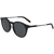 Dragon Hype Polarized Sunglasses Shiny Black/LumaLens Smoke Polarized