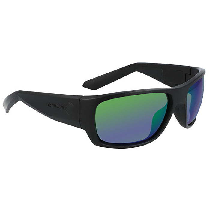 Dragon Flare H20 Sunglasses Matte Black H20/LumaLens Green Ion Polarized