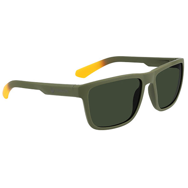 Dragon Reed XL Sunglasses Matte Olive Fade/LumaLens G15