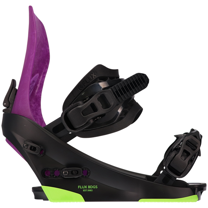 Flux CV Snowboard Bindings 2023 Purple