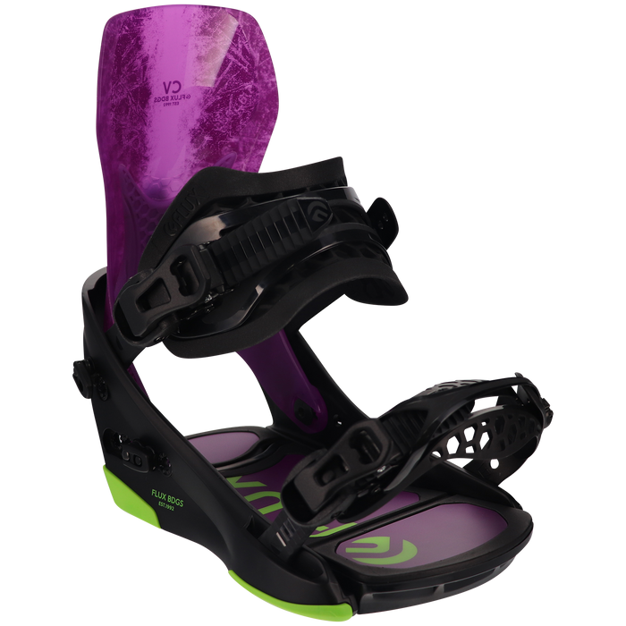 Flux CV Snowboard Bindings 2023 Purple