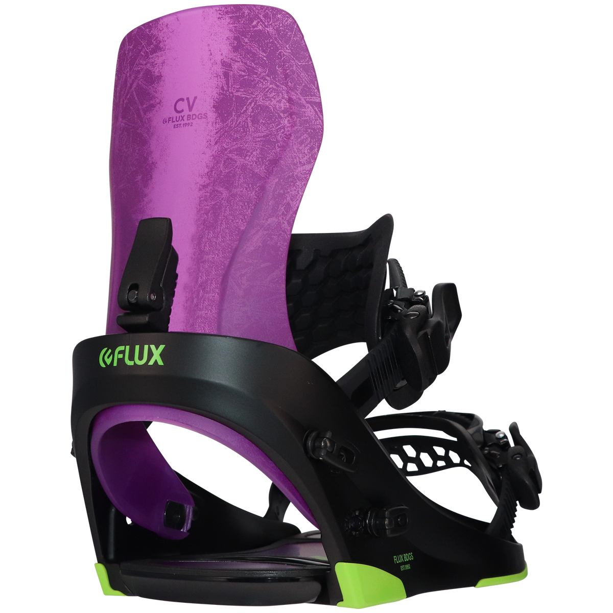 Flux CV Snowboard Bindings 2023 Purple