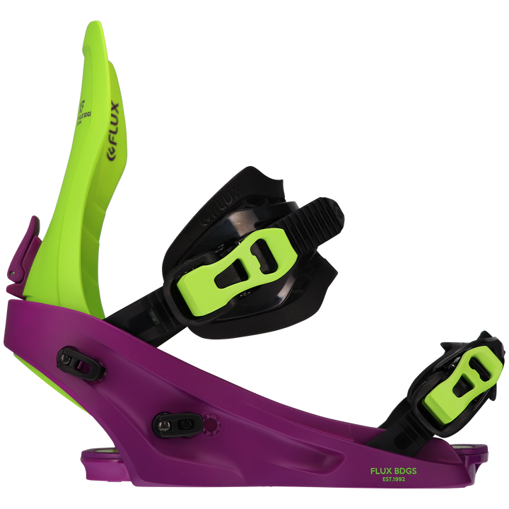 Flux XF Snowboard Bindings 2023 Neon