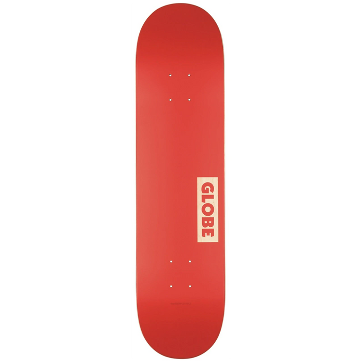 Globe Goodstock Red 7.75 Skateboard Deck Red