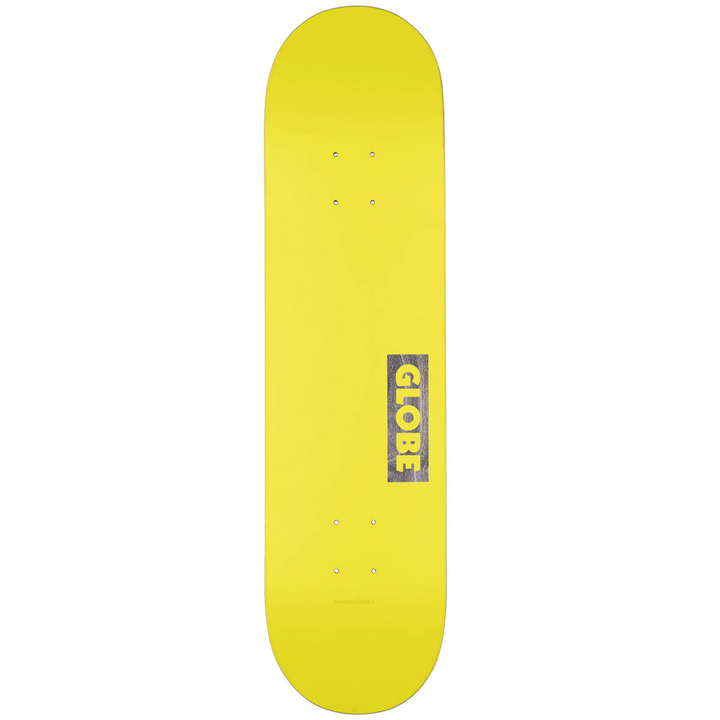 Globe Goodstock Neon Yellow 7.75 Skateboard Deck