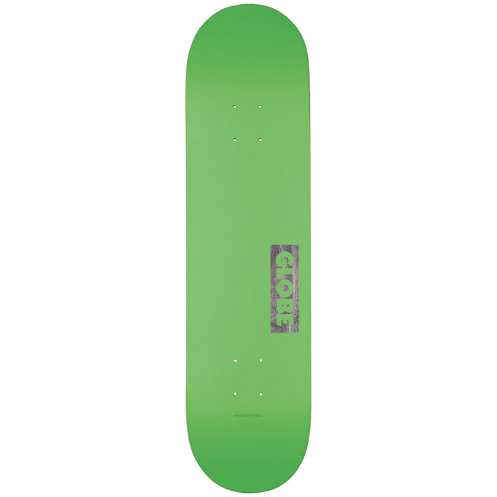 Globe Goodstock Neon Green 8.0 Skateboard Deck