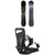K2 Raygun Snowboard 2022 + Rome Slice SE Snowboard Bindings 2021