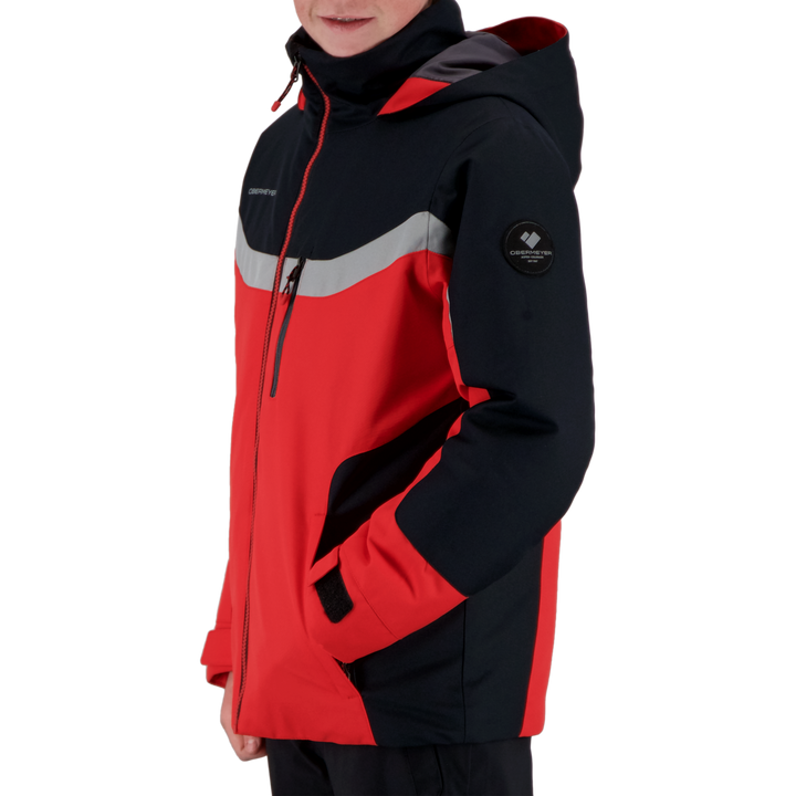 Obermeyer Fleet Jacket - Boys' Brakelight