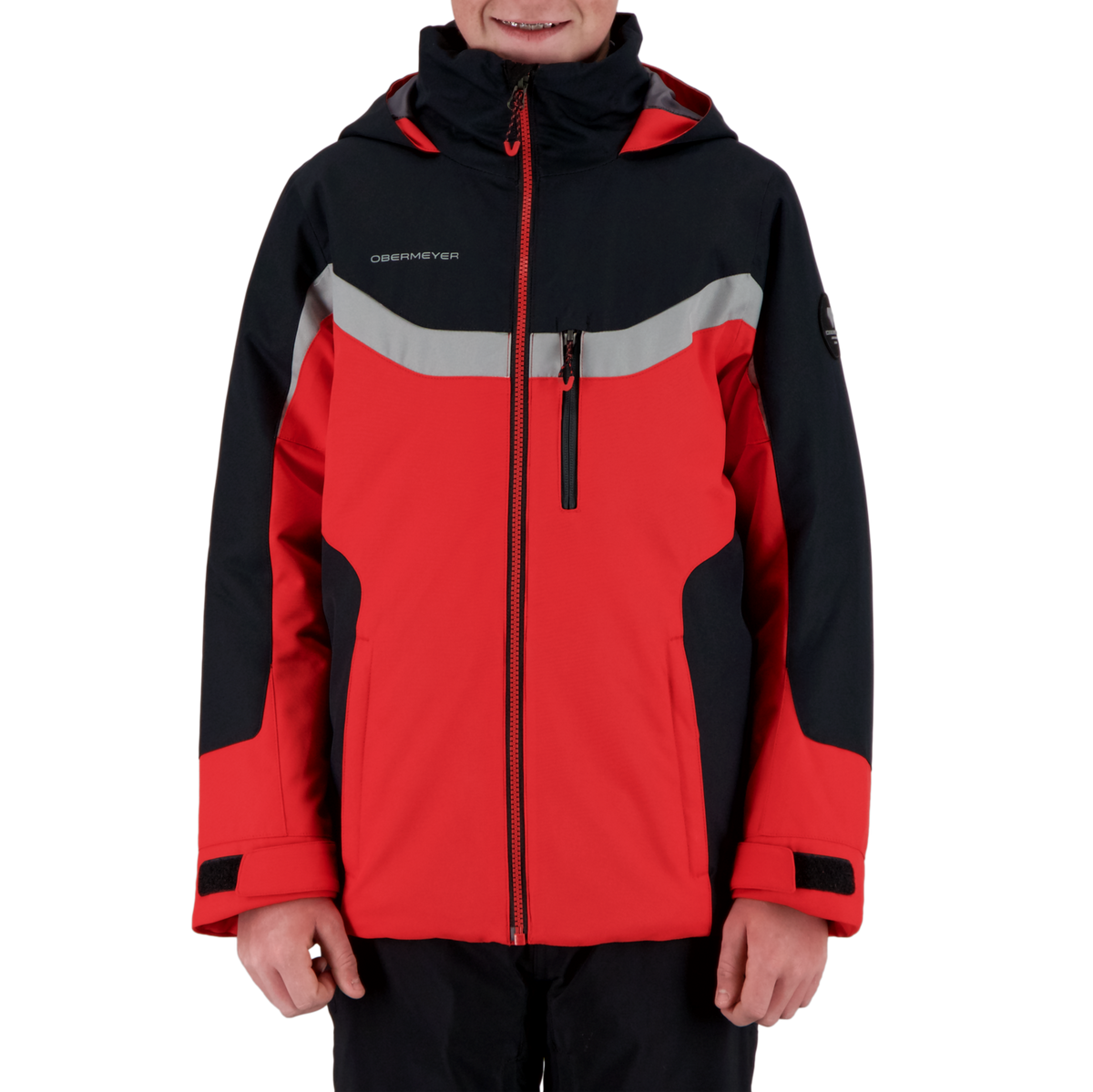Obermeyer Fleet Jacket - Boys' Brakelight
