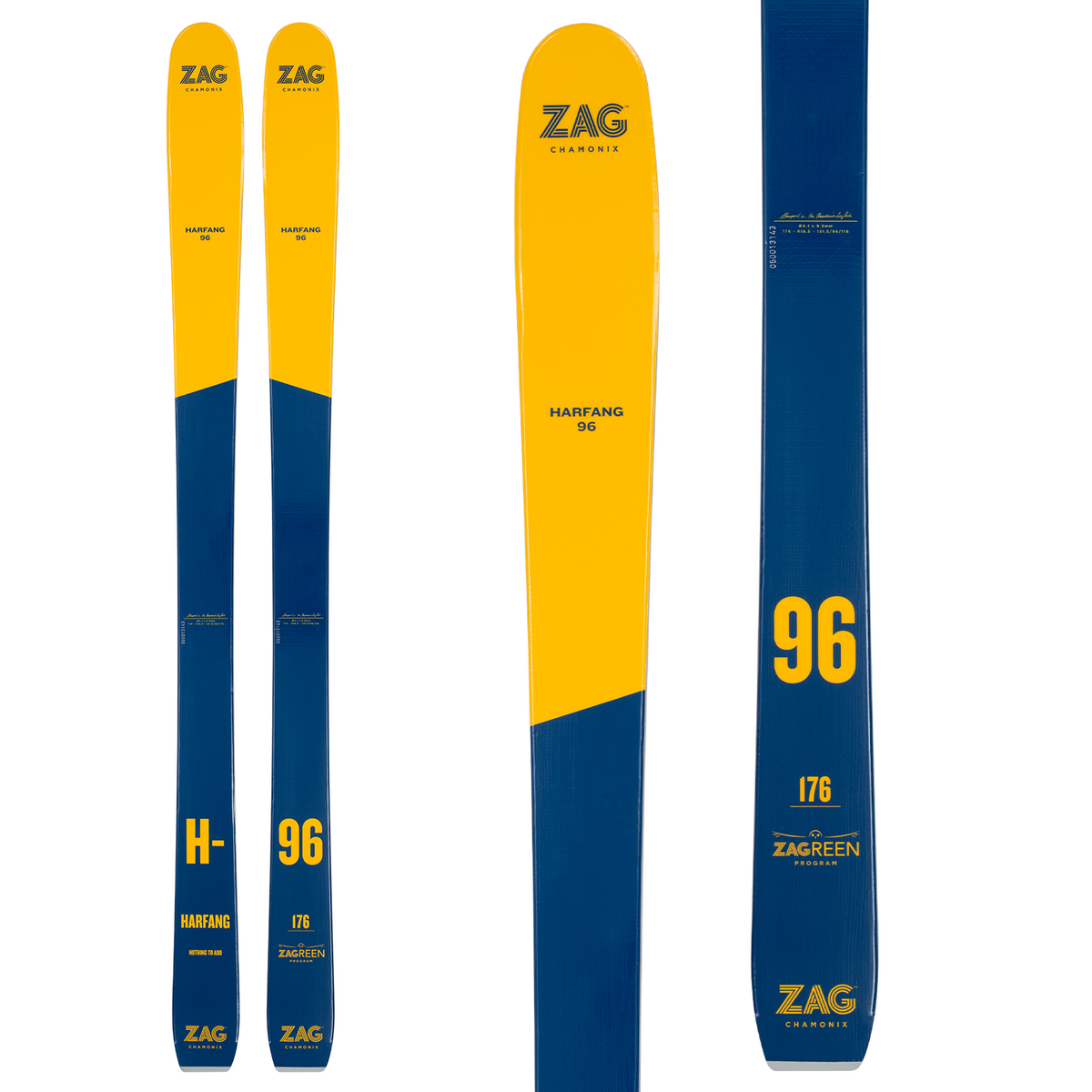 ZAG H-96 Skis 2024