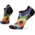 Smartwool Run Zero Cushion Pride Smiley Low Ankle Socks - Unisex Multicolor