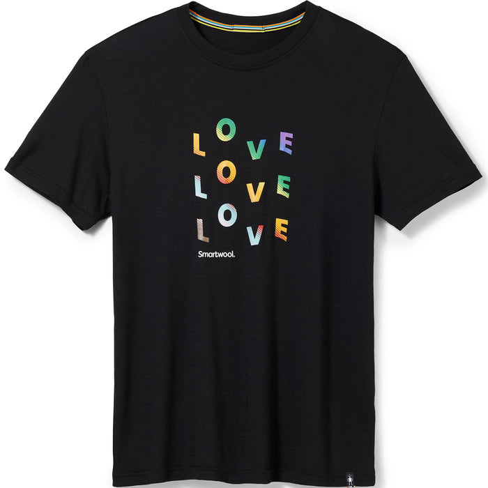 Smartwool Merino Sport 150 Pride Graphic T-Shirt - Unisex Black-Multi