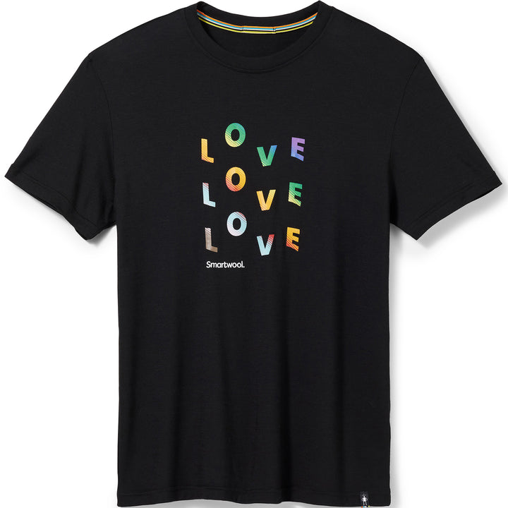 Smartwool Merino Sport 150 Pride Graphic T-Shirt - Unisex Black-Multi