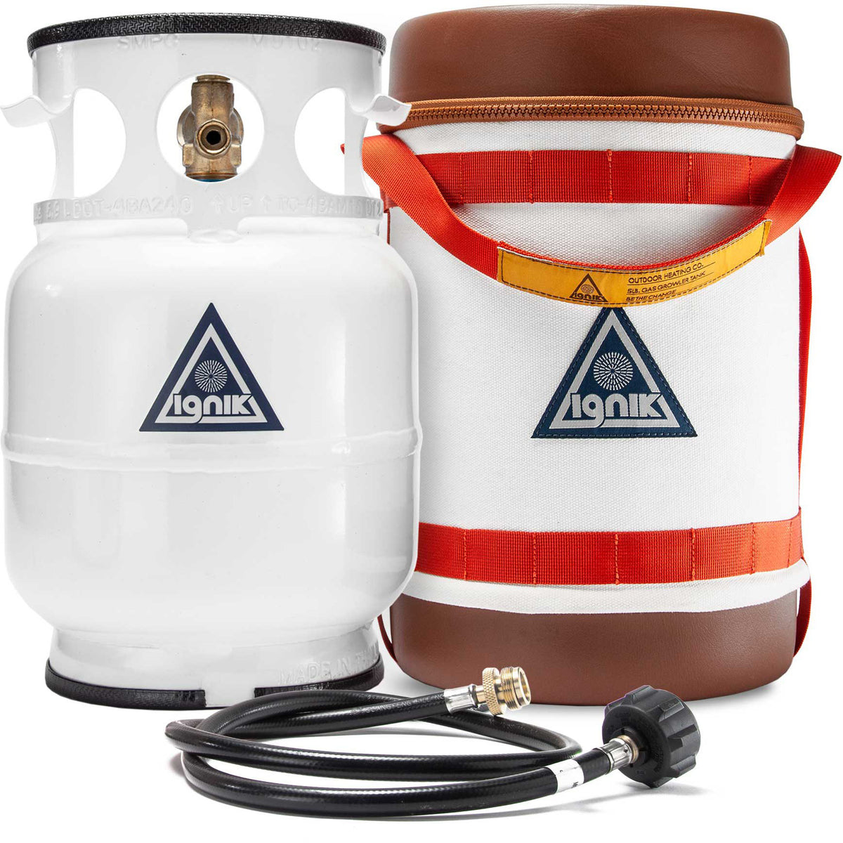 Ignik Outdoors Gas Growler Deluxe White