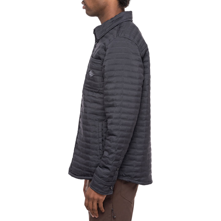 686 Engineered Quilted Shacket - Men's Black