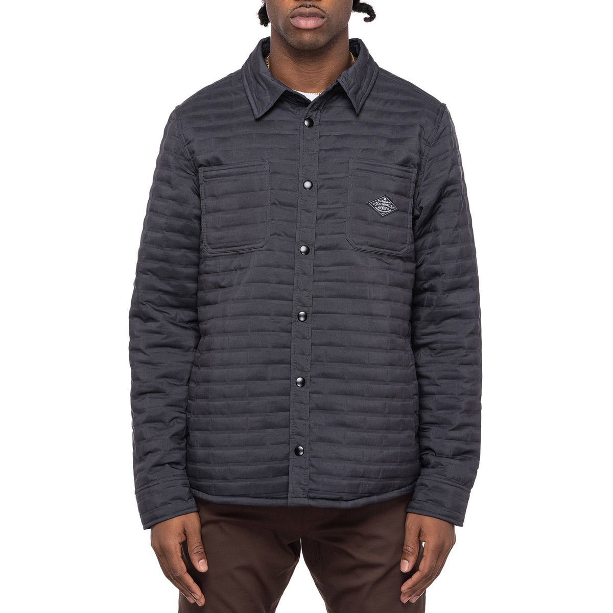 686 Engineered Quilted Shacket - Men's Black