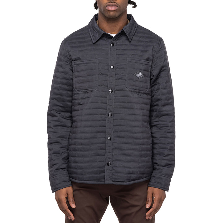 686 Engineered Quilted Shacket - Men's Black