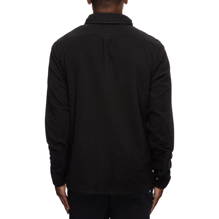 686 Sierra Fleece Flannel - Men's Black