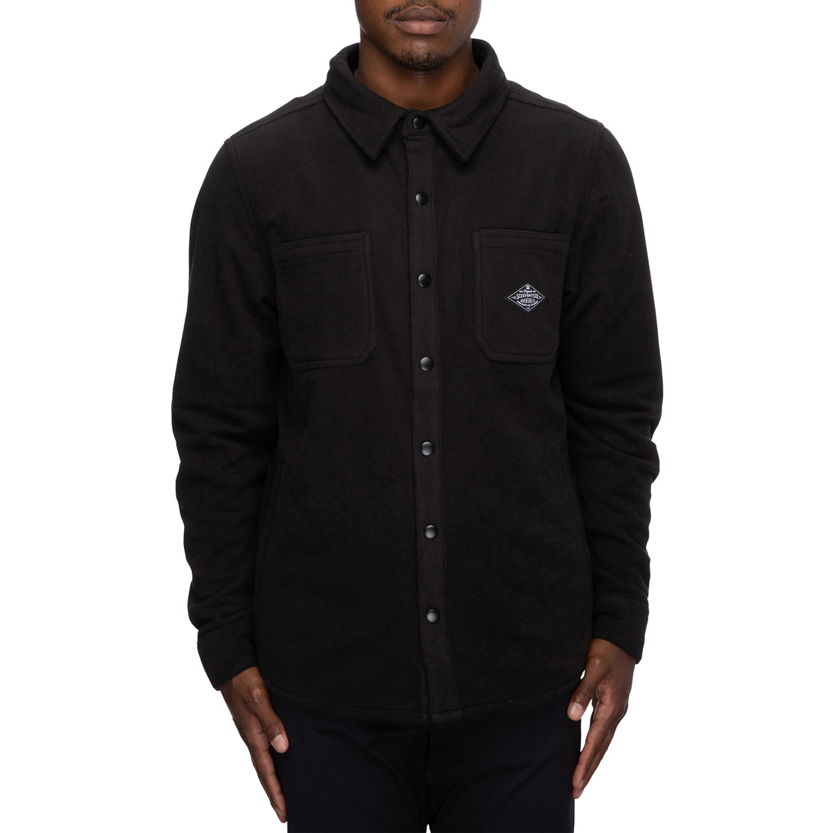 686 Sierra Fleece Flannel - Men's Black