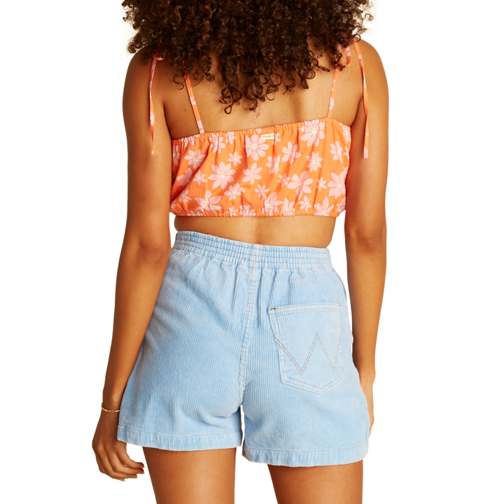Billabong According To High-Waisted Shorts - Women's Rodeo Blue