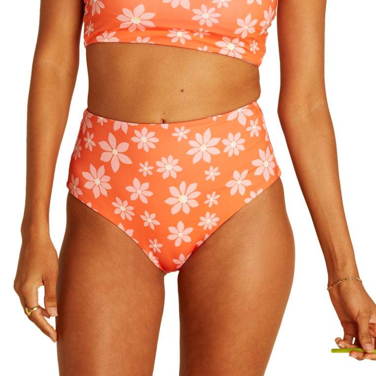 Billabong Out West Hi Retro Bikini Bottom - Women's Fireside