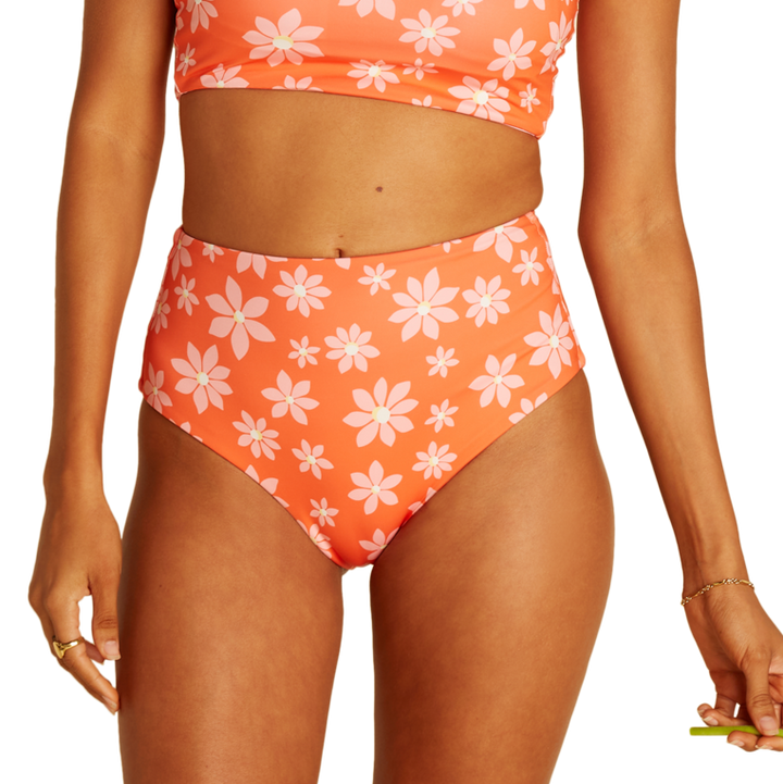Billabong Out West Hi Retro Bikini Bottom - Women's Fireside