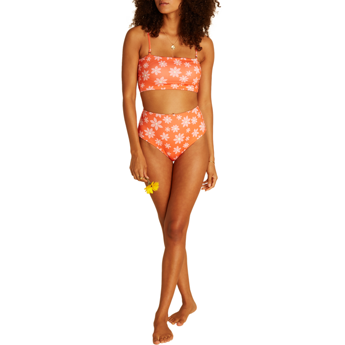 Billabong Out West Hi Retro Bikini Bottom - Women's Fireside