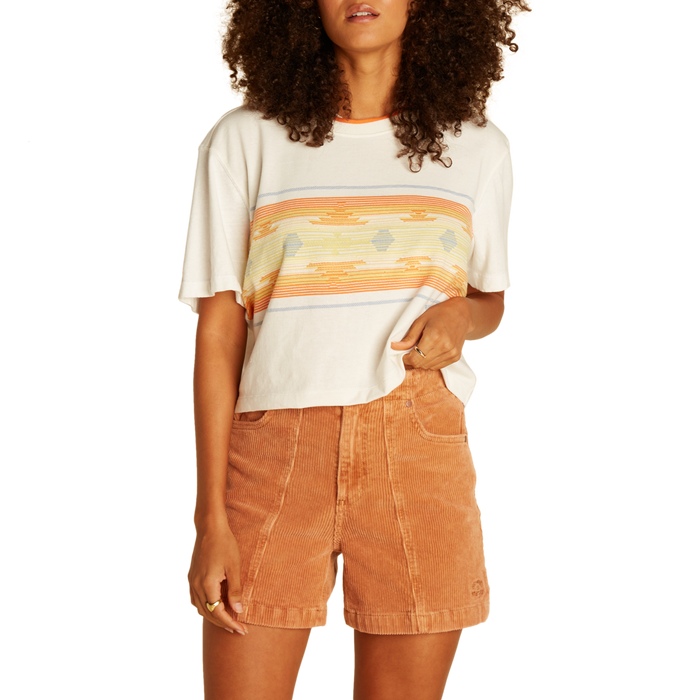 Billabong Border Line T-Shirt - Women's Salt Crystal