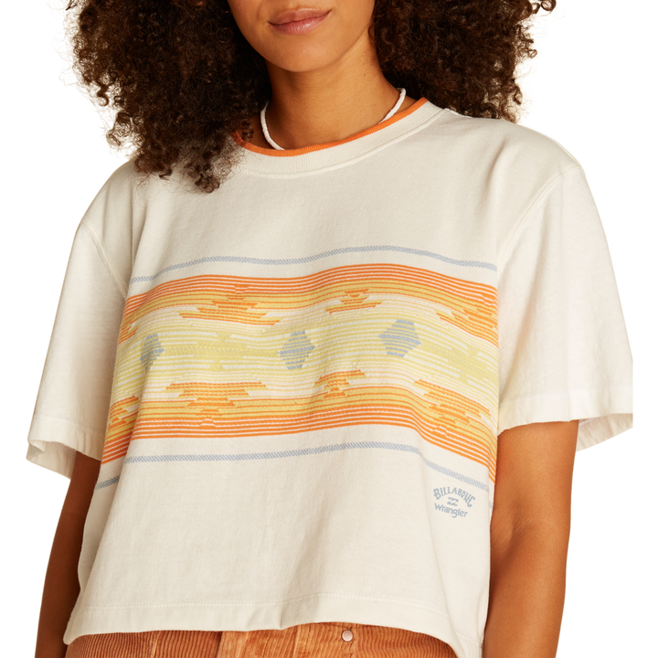 Billabong Border Line T-Shirt - Women's Salt Crystal